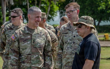 U.S. Army Western Hemisphere Command visits Jungle Operations Training Course in Panama