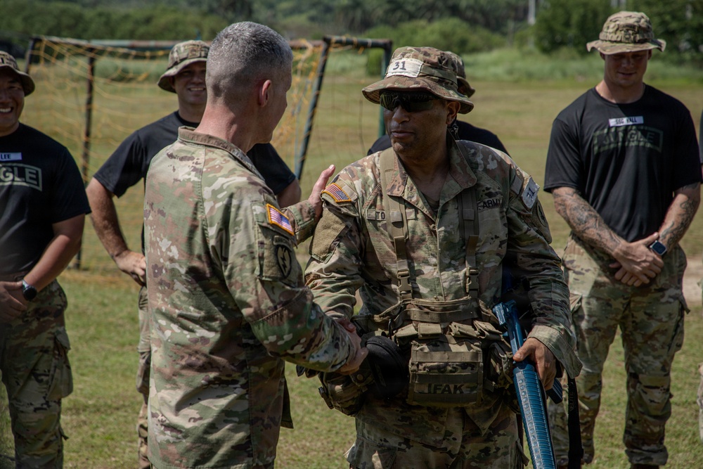 U.S. Army Western Hemisphere Command visits Jungle Operations Training Course in Panama