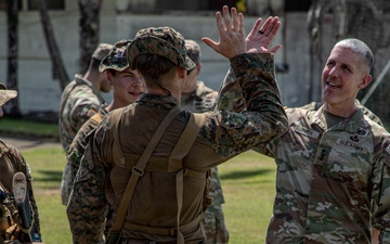 U.S. Army Western Hemisphere Command visits Jungle Operations Training Course in Panama