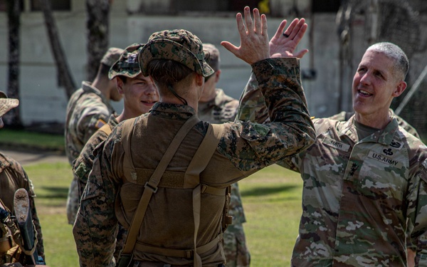 U.S. Army Western Hemisphere Command visits Jungle Operations Training Course in Panama