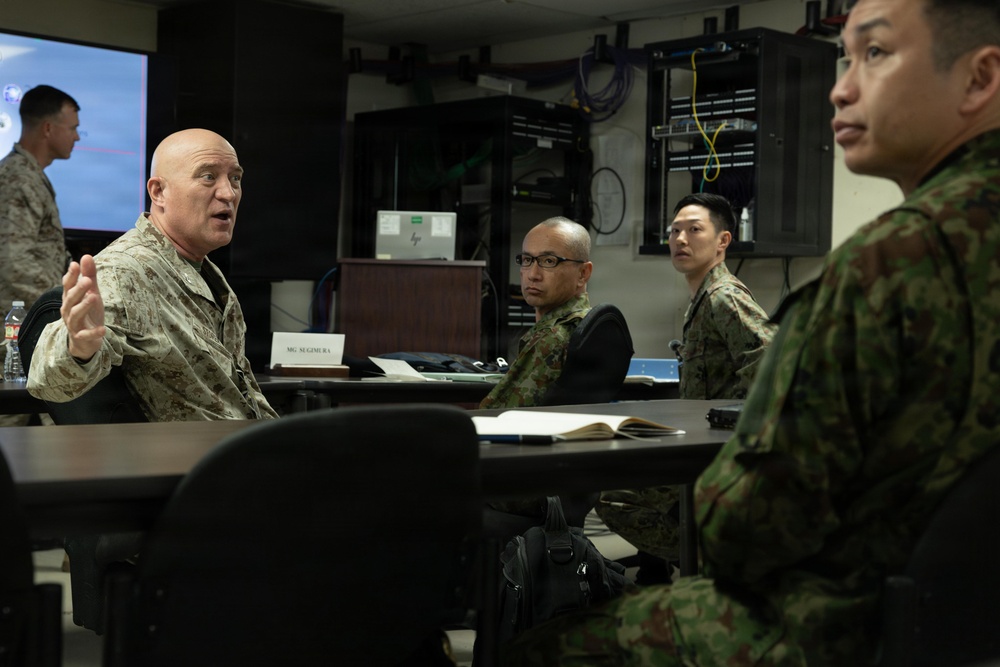 Japanese delegates and Royal Netherlands Marines visit MCAGCC