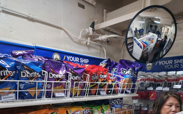 USS Carney (DDG 64) ship's store gets a new look