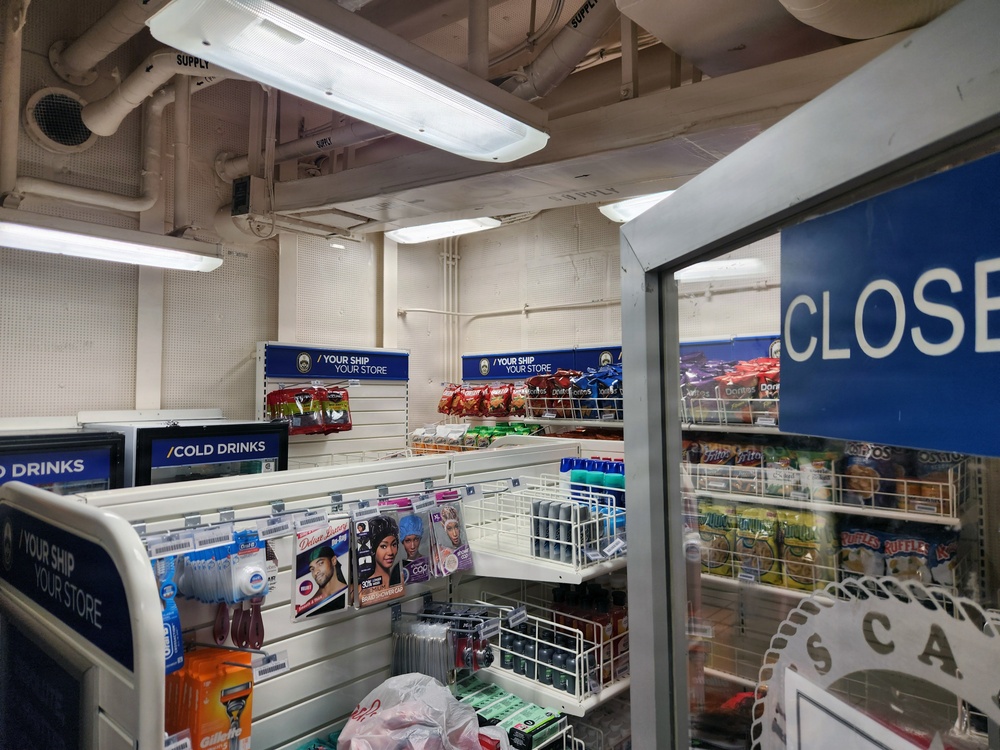 USS Carney (DDG 64) ship's store gets a new look