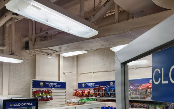 USS Carney (DDG 64) ship's store gets a new look