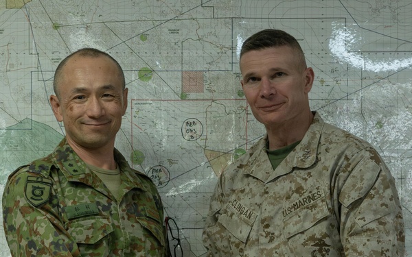 Japanese delegates and Royal Netherlands Marines visit MCAGCC