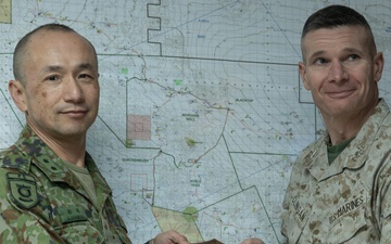 Japanese delegates and Royal Netherlands Marines visit MCAGCC