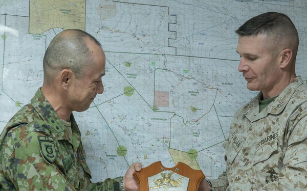 Japanese delegates and Royal Netherlands Marines visit MCAGCC