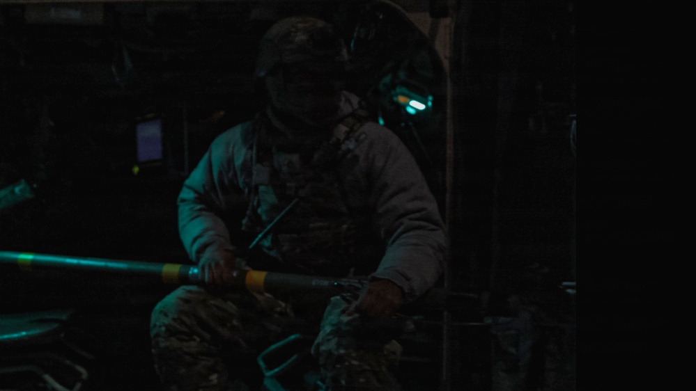 Engineers Execute Night Live Fire in Lithuania