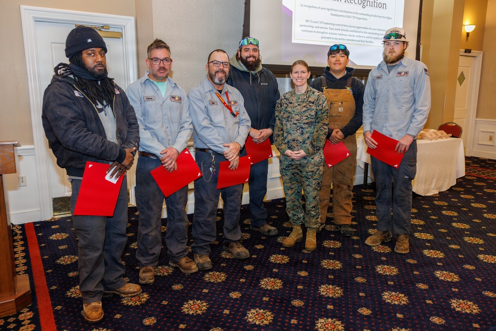 MCBQ CYP 2026 Award ceremony