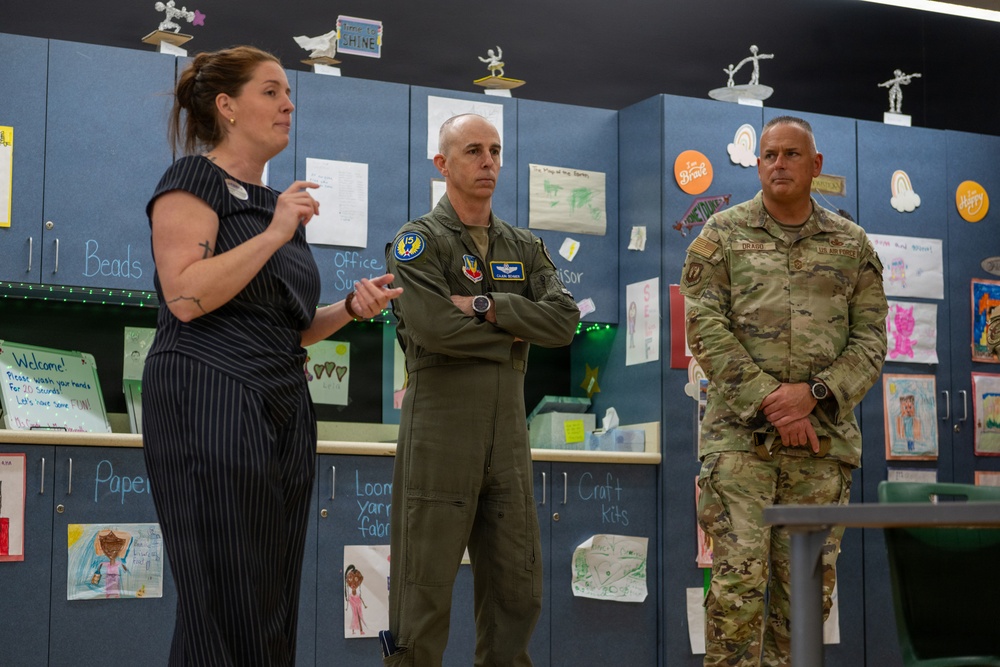 15th Air Force Leadership witness Moody AFB readiness