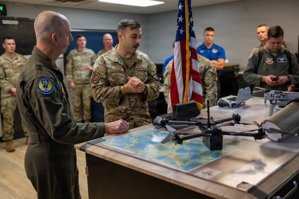 15th Air Force Leadership witness Moody AFB readiness