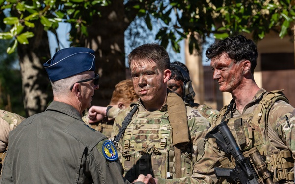 15th Air Force Leadership witness Moody AFB readiness
