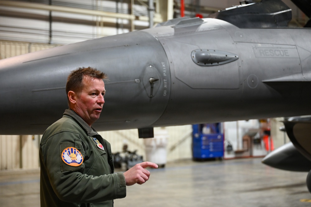 Atlantic County Commissioners Visit The 177th Fighter Wing