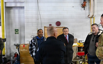 Atlantic County Commissioners Visit The 177th Fighter Wing