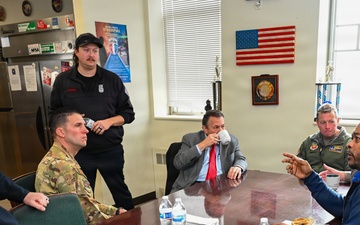 Atlantic County Commissioners Visit The 177th Fighter Wing