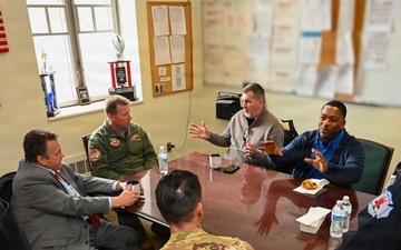 Atlantic County Commissioners Visit The 177th Fighter Wing