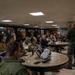 USS Carl Vinson (CVN 70) holds all-officers meeting