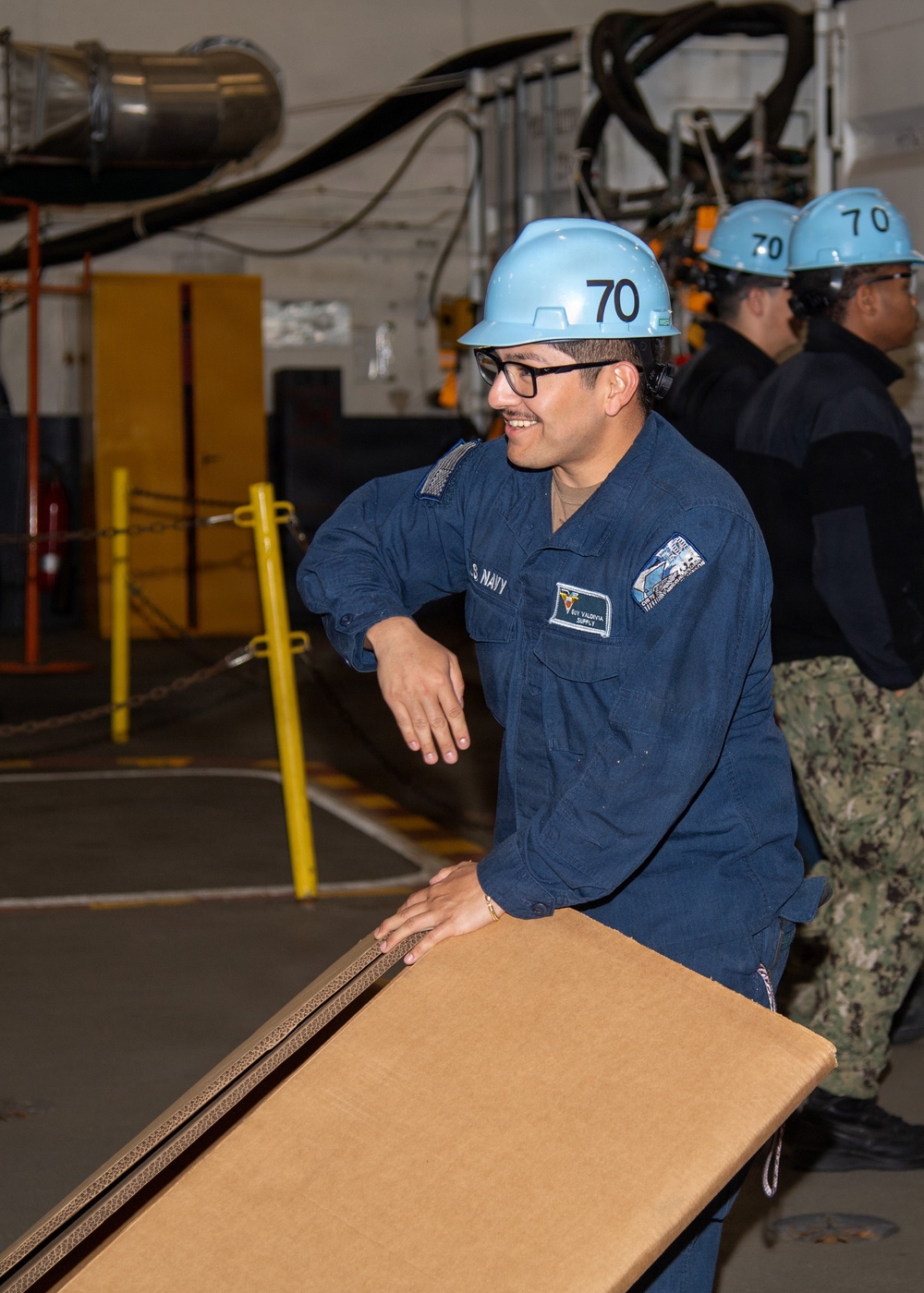 USS Carl Vinson (CVN 70) conducts daily operations