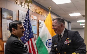 SMWDC Hosts Indian Navy VCNS