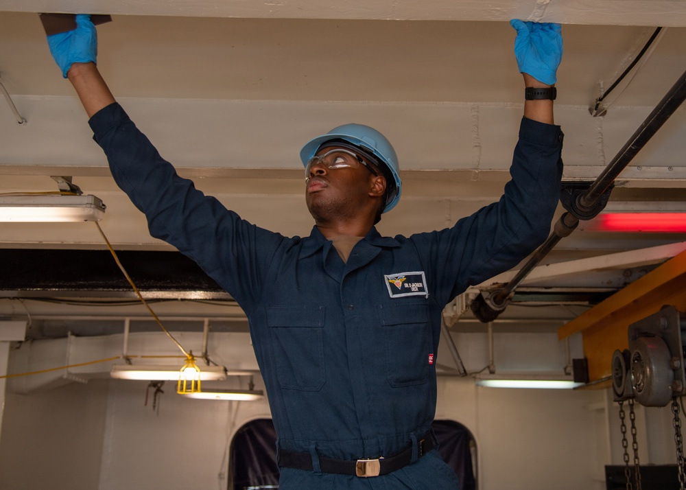 USS Carl Vinson (CVN 70) conducts daily operations