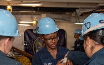 USS Carl Vinson (CVN 70) conducts daily operations