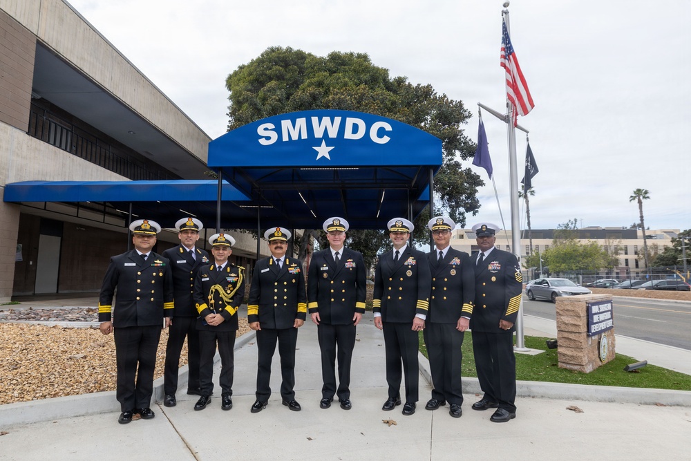 SMWDC Hosts Indian Navy VCNS