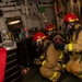 USS Carl Vinson (CVN 70) conducts fire safety drill