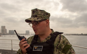 USS Carl Vinson (CVN 70) conducts daily operations