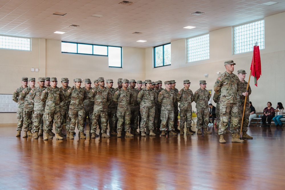 1-265 ADA conducts departure ceremony