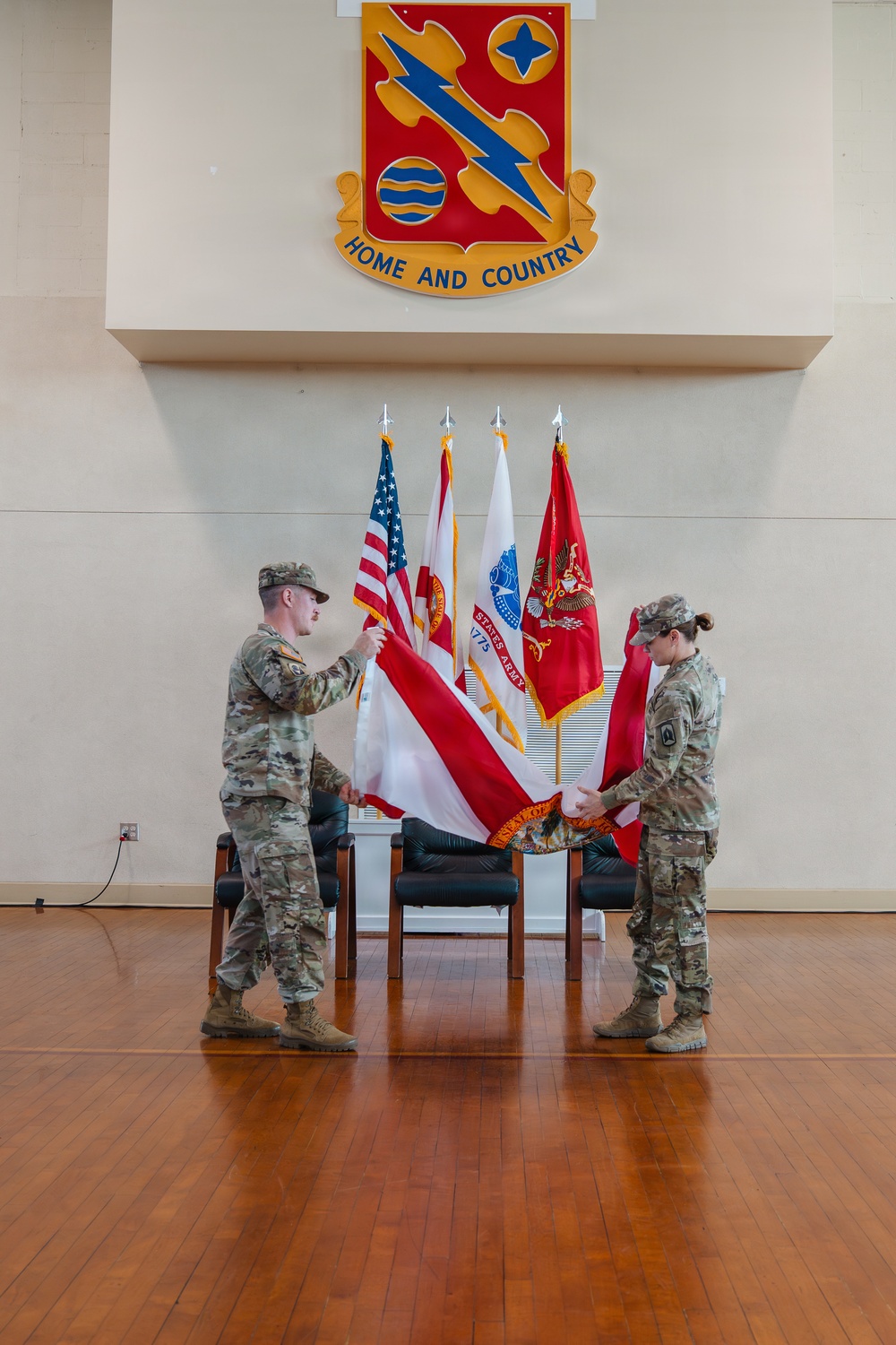 1-265 ADA conducts departure ceremony