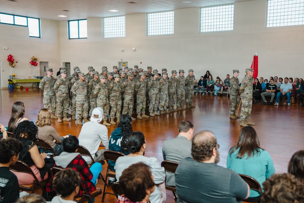 1-265 ADA conducts departure ceremony