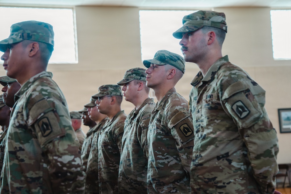 1-265 ADA conducts departure ceremony