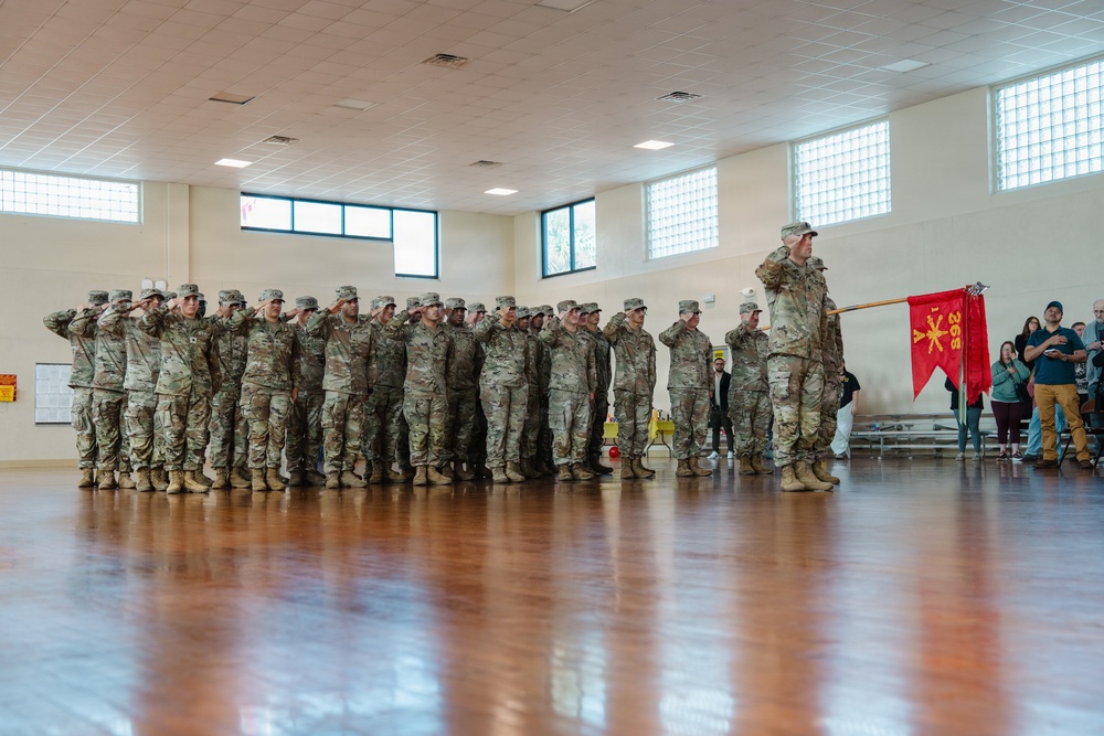 1-265 ADA conducts departure ceremony