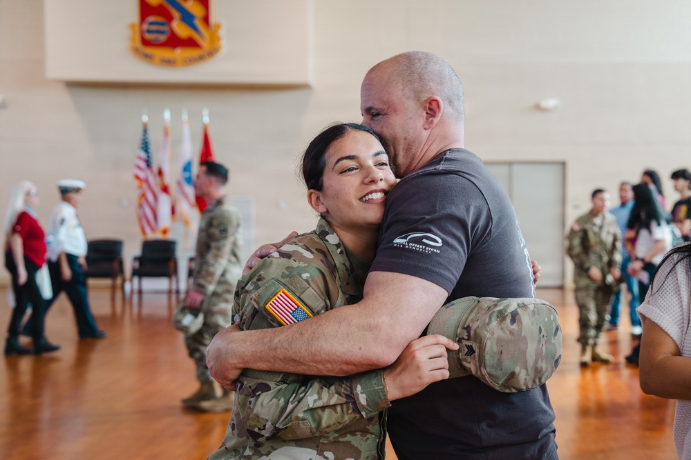 1-265 ADA conducts departure ceremony