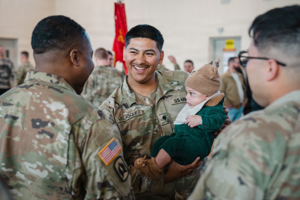 1-265 ADA conducts departure ceremony