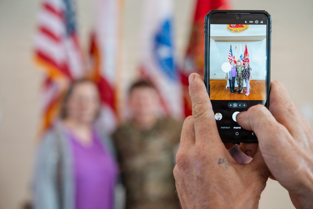 1-265 ADA conducts departure ceremony