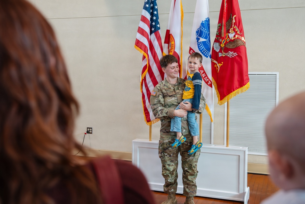 1-265 ADA conducts departure ceremony