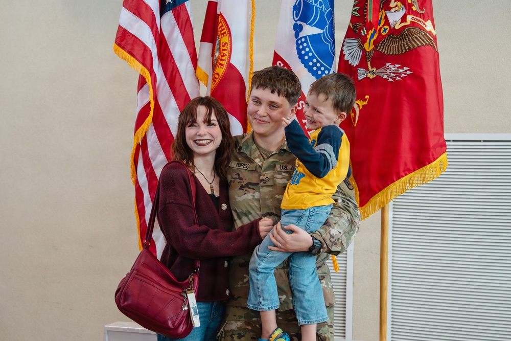 1-265 ADA conducts departure ceremony