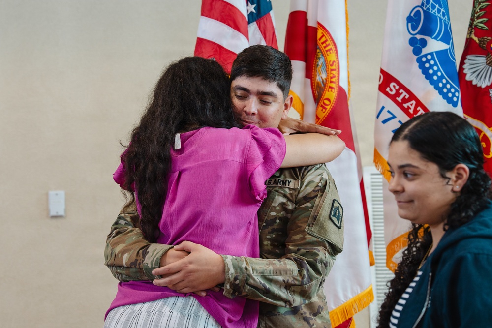 1-265 ADA conducts departure ceremony