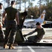Marines Lay Expeditionary Matting for POW/MIA Memorial Aircraft Move