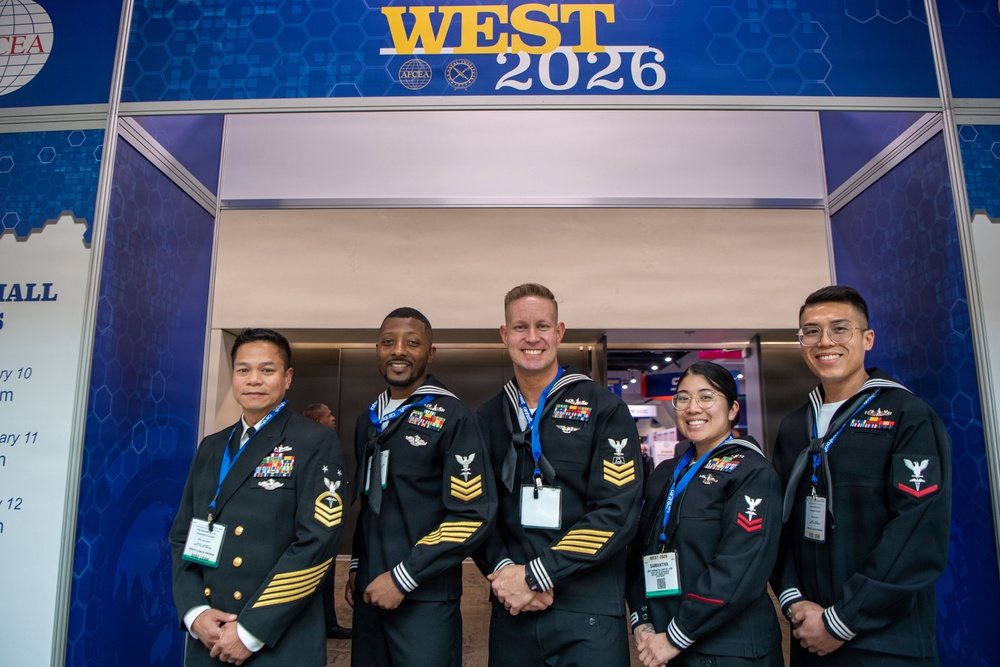 USS Carl Vinson (CVN 70) Sailors attend WEST 2026