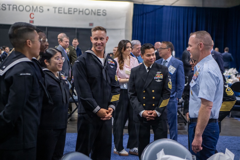 USS Carl Vinson (CVN 70) Sailors attend WEST 2026