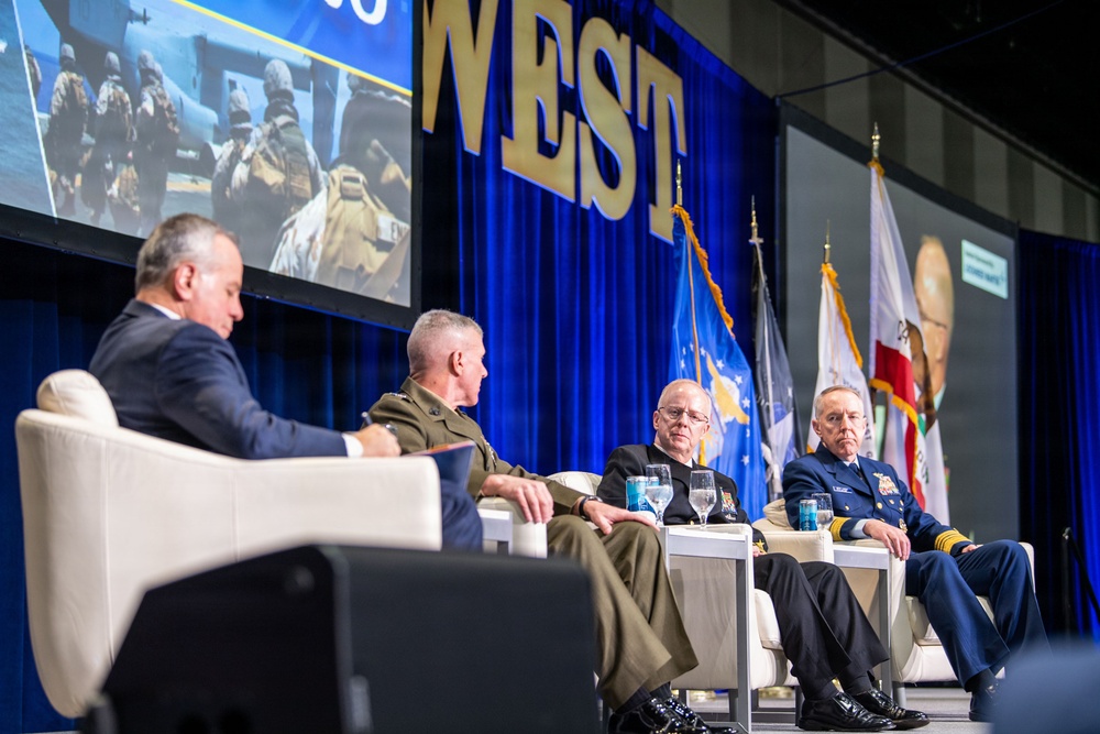 USS Carl Vinson (CVN 70) Sailors attend WEST 2026