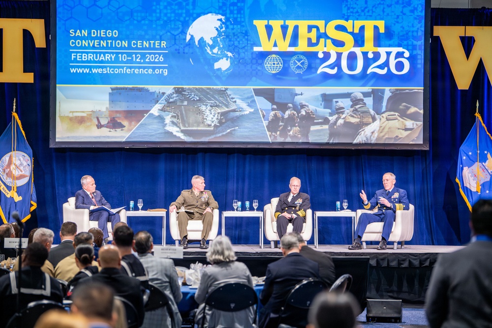 USS Carl Vinson (CVN 70) Sailors attend WEST 2026