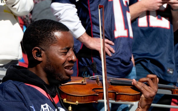 Air Force, Navy, Air National Guard conduct 8-aircraft flyover at 2026 Super Bowl LX