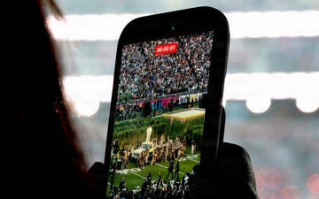 Air Force, Navy, Air National Guard conduct 8-aircraft flyover at 2026 Super Bowl LX