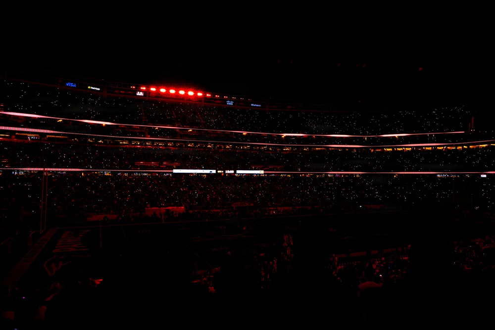 Air Force, Navy, Air National Guard conduct 8-aircraft flyover at 2026 Super Bowl LX