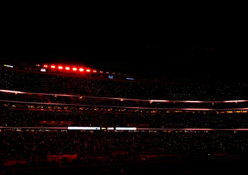 Air Force, Navy, Air National Guard conduct 8-aircraft flyover at 2026 Super Bowl LX