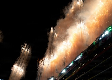 Air Force, Navy, Air National Guard conduct 8-aircraft flyover at 2026 Super Bowl LX