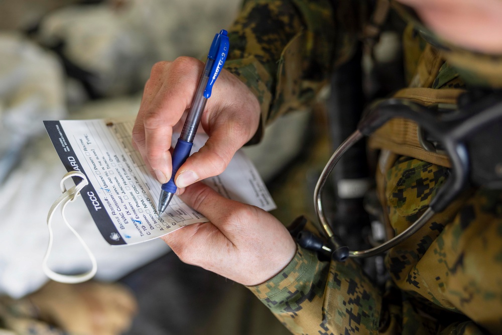 MTX 1-26 | Combat Logistics Battalion 24 Treat Simulated Casualties